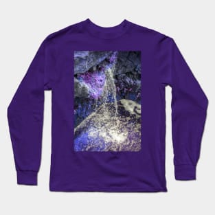 purple waterfall Long Sleeve T-Shirt